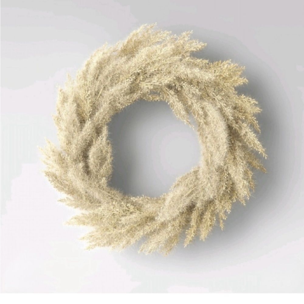 🔱Threshold fall grass wreath